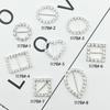 10 Pieces / Set of Various Rhinestone Buckle Hair Accessories Rhinestone Buckle DIY Manual Bow Hair Accessories Wedding Invitation Decoration