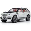 1/32 Scale Exclusive Alloy Metal Pull Back Die-cast Car CULLINAN MASORY Diecast Metal Pullback Toy Car with Openable Doors,Light Music Gifts Toy