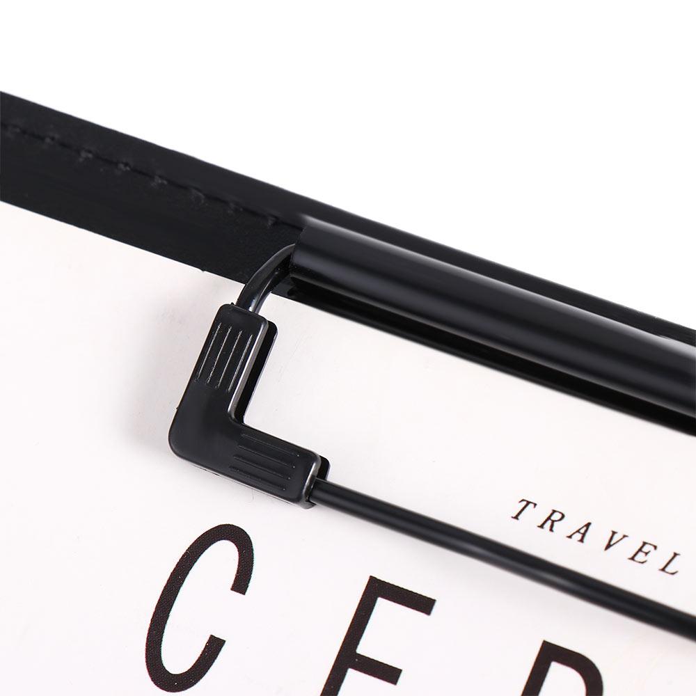 For Nurses Pocket Size 9.48 Inch Writing Board Folding Clipboard Clipboard Storage Clip Board