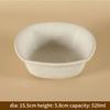 Jiutian Fired Coarse Pottery Bowl Color Glaze Microwave Safe Japanese Minimalist Design Vintage Hotel Tableware High-End Bowls