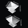 Triangle Rectangle Zongzi Mold Stainless Steel Rice Dumpling Making Tool Rice Ball Maker  Home Use