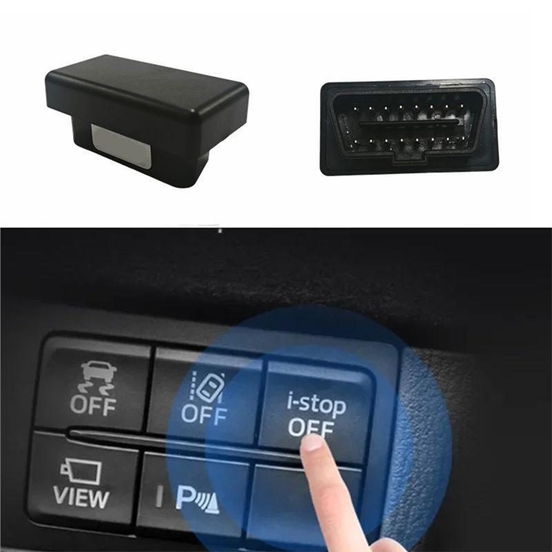 Кнопка запуска двигателя OBD, выключатель остановки двигателя для Mazda 3 6 BM BN CX5 KF CX3 CX8 CX4 Atenza Axela Тюнинг