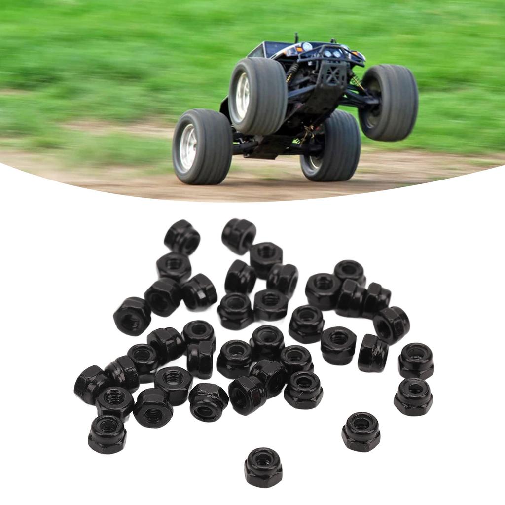 40 шт. Гайки-фиксаторы колес RC Железный шестигранный набор аксессуаров M2.5 для 1Celsius18 Скалолазного автомобиля