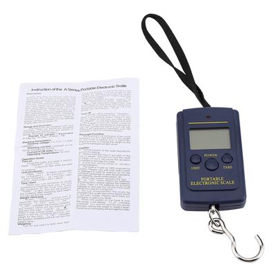 40 кг/10 г электронные весы цифровые подвесные портативные весы для багажа с крючком