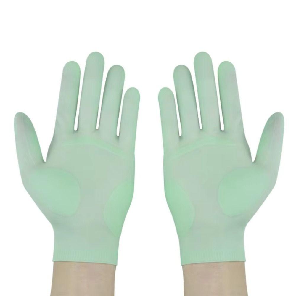 1Pair Waterproof Moisturizing Gloves Reusable Dishwashing Gloves Cleaning Gloves Exfoliating