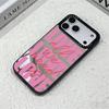 Чехол для телефона в зеркальном стиле с граффити-буквой, подходит для iPhone 17, 16, 15, 14, 13, 12, 11 Pro/Max/Plus, с защитой от ударов и пыли