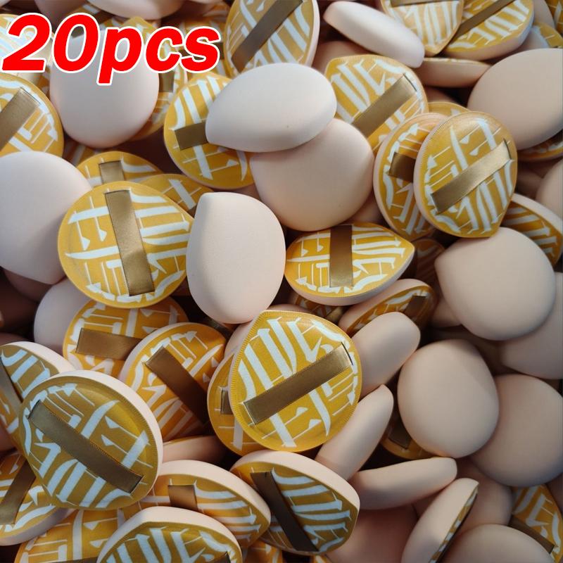 20pcs XL Super Thick Soft Makeup Puffs Large Size Cosmetics Puff Wet Dry Use Concealer Foundation Sponge Cushions Makeup Tools