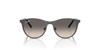 Солнцезащитные очки Ray-Ban, Градиент серого цвета Gunmetal Grey, 47 мм, Матовый серый На (СерыйМатовый Серый), 3001147 0RJ9552S