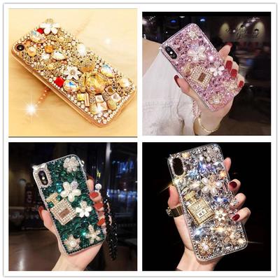 Подходит для iPhone 16 Series Full Diamond Mobile Phone Case Rhinestone Cover