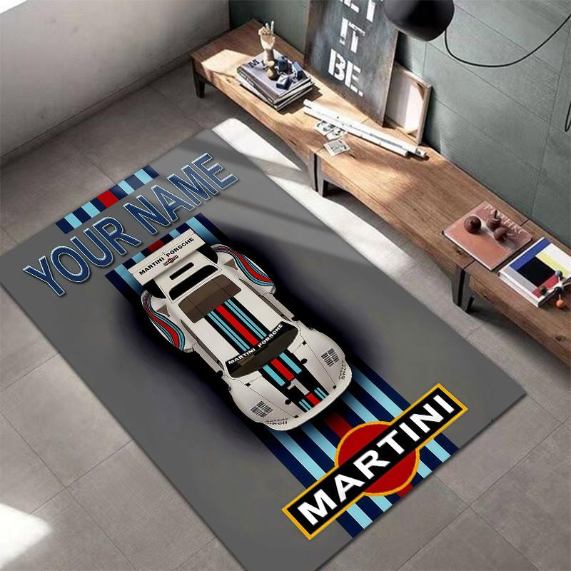 Martini Custom Name Carpet Rug For Living Room Bedroom Home Sofa Decoration,Kids play Non-slip Floor Mat