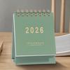 Настольный календарь 2025-2026 мини-календарь маленький настольный календарь креативный календарь на спирали планер настольное украшение офисные канцелярские товары