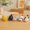 Resin Kitchen Accessories 3D Lying Cat Refrigerator Magnet, Cartoon Kitten Fridge Animal Decorative Magnetic Decor for Whiteboard Cabinet Locker, Gift