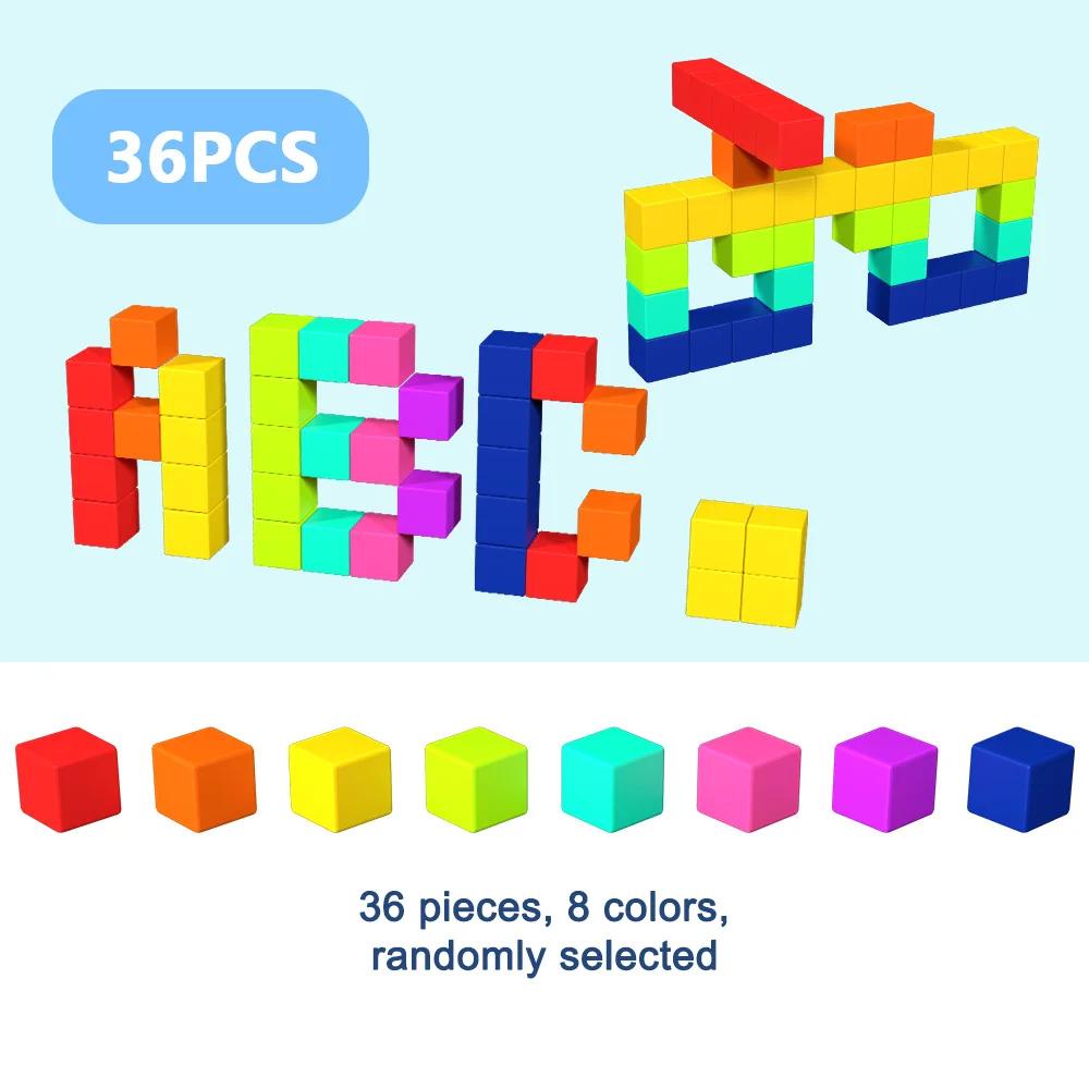 Children Puzzle Toy Building Blocks Set Used For Enlightenment And Development Brain Power And Large Particle Block