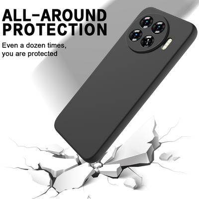 Для TECNO Spark 20 Pro+ Чехол Мягкая подкладка Жидкий силикон Ударопрочный чехол для телефона