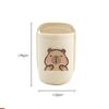 PU Leather Car Beverage Rack Panda Cup Stand Portable Car Cup Holder  Car Interior Accessories