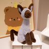 Милая сиамская кошка, плюшевая игрушка, такса, собака, животное, кролик, игрушка, немецкий дог, кукла, игрушки для детей, девочек