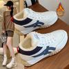 2024 Winter Women's High-Top Plus Velvet Forrest Gump Running Shoes, Thick Sole, NK858