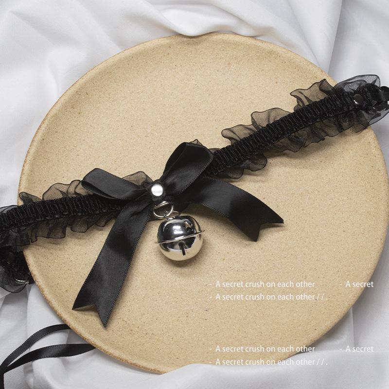 Ожерелье с кружевом в виде банта, ключицы, цепочка, аксессуары для шеи, мягкий воротник на шею для девочек