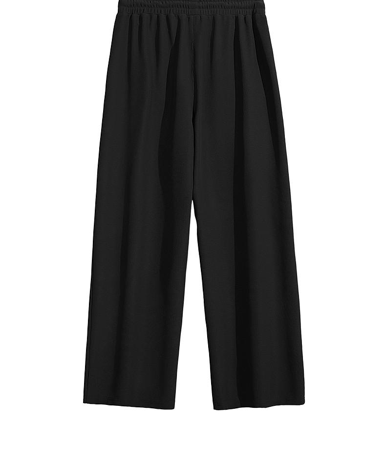 Hello Hipanda, Panda 230g Huafu Ge skin friendly breathable personalized wide leg pants long pants