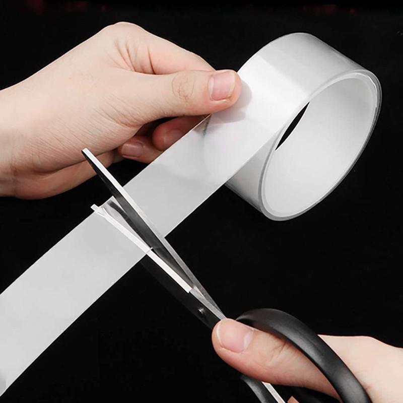 1 шт. 3 см x 5 м автомобильные наклейки для защиты от царапин на двери прозрачная нанолента защитная пленка для порога багажника автомобиля защитная пленка для бампера и края двери