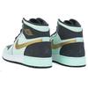 Jordan 1 Retro High GS Mint Foam Anthracite Metallic Gold 332148-300