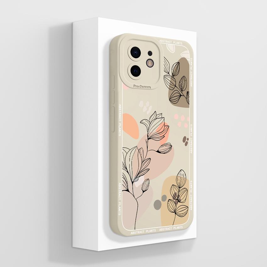 Для iPhone 12 11 XR 6 7 8 Plus Mini Pro Max Чехлы для телефонов Милые плюшевые узоры с кроликами Жидкий силикон Пылезащитная защита Мягкая задняя крышка Для чехла iPhone