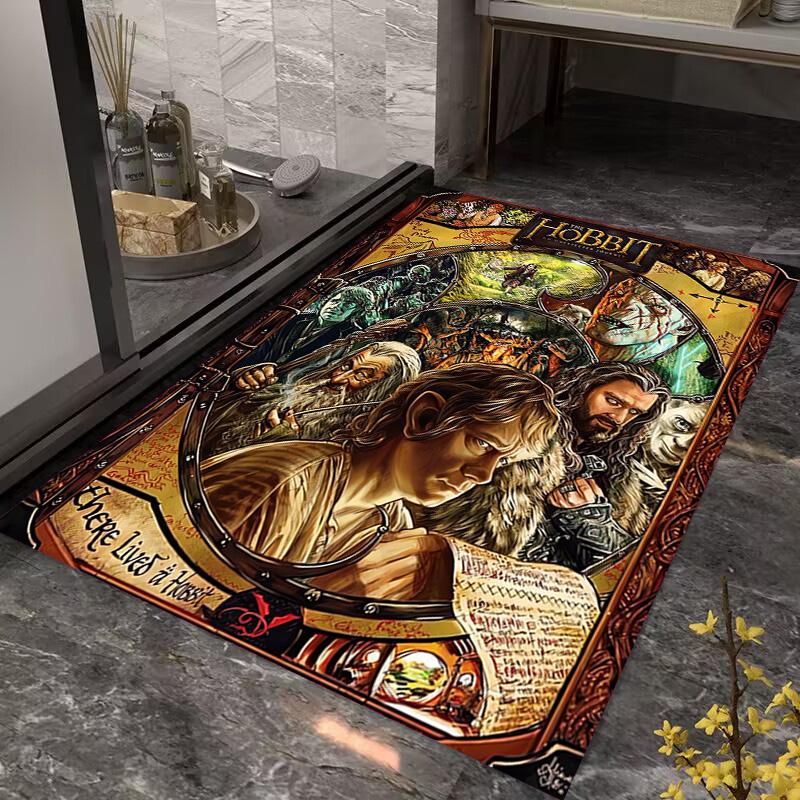 Fantasy Epic Adventure carpet Doormat printing Office chair cushion Room Christmas gifts