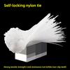 Большие белые нейлоновые кабельные стяжки 4*150*4*200*5*250*3*60*3*80