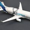 20 см Белый кит Транспортный самолет A300-600 Beluga Airlines Модель самолета Транспорт Белуга Литье из сплава Самолет Игрушка Модель