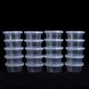 3/20PCS Home Plastic Bin Sundries Box Foam Container Ball Cup Clay Storage With Lids