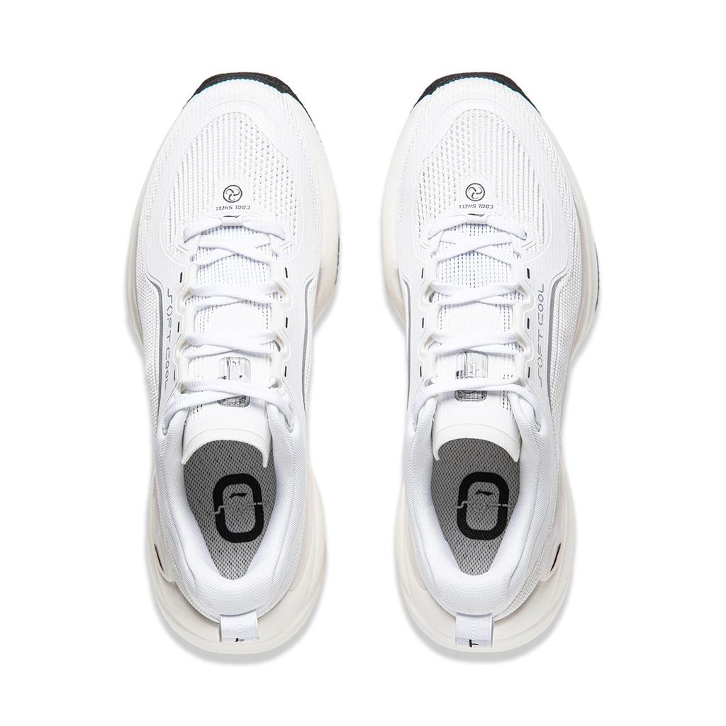 Li Ning Мягкая амортизация COOL Устойчивые к истиранию Легкие Повседневные кроссовки Мужские Белые AGLU025-2