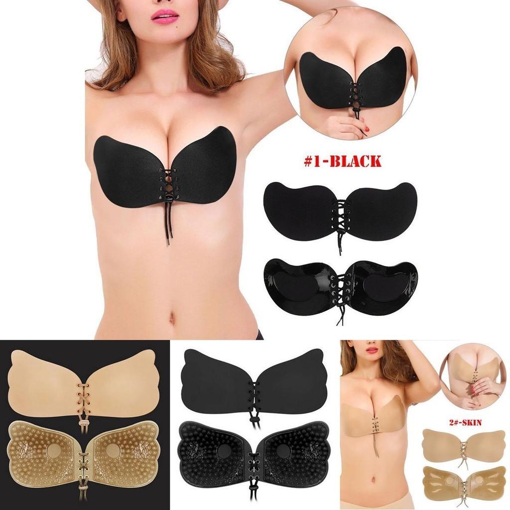 Women Sexy Lingerie Silicone Adhesive Stick On Magical Push Up Invisible Bra For Ultimate Comfort And Support