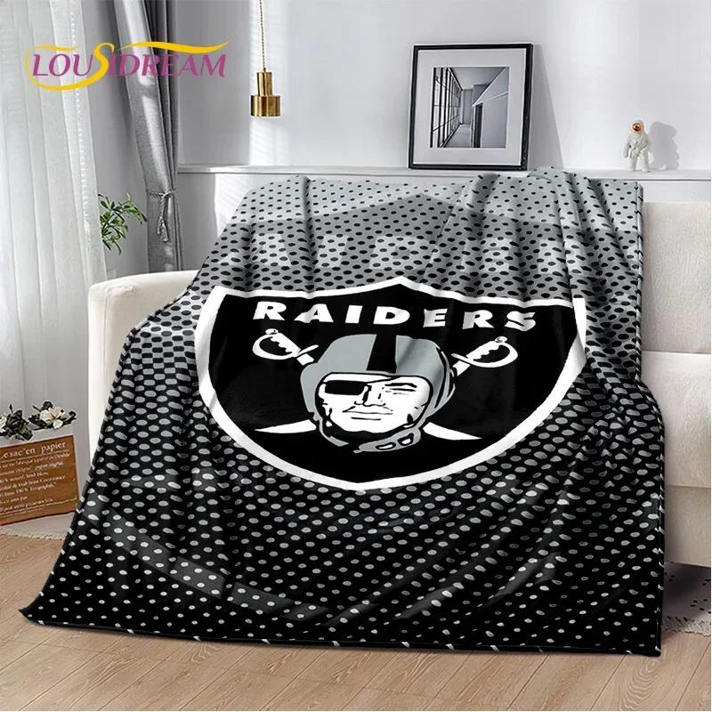 3D American Football Rugby Team Soft Flannel Blanket for Beds Bedroom Sofa Picnic,Throw Blanket for Cover Outdoors Leisure Gift