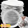 5/10/30Pcs Disposable Anti-blocking Filter Floor Drain Sticker Mesh Hair Catcher Stopper Shower Drain Cover Kitchen Bathroom Sink Blocker
