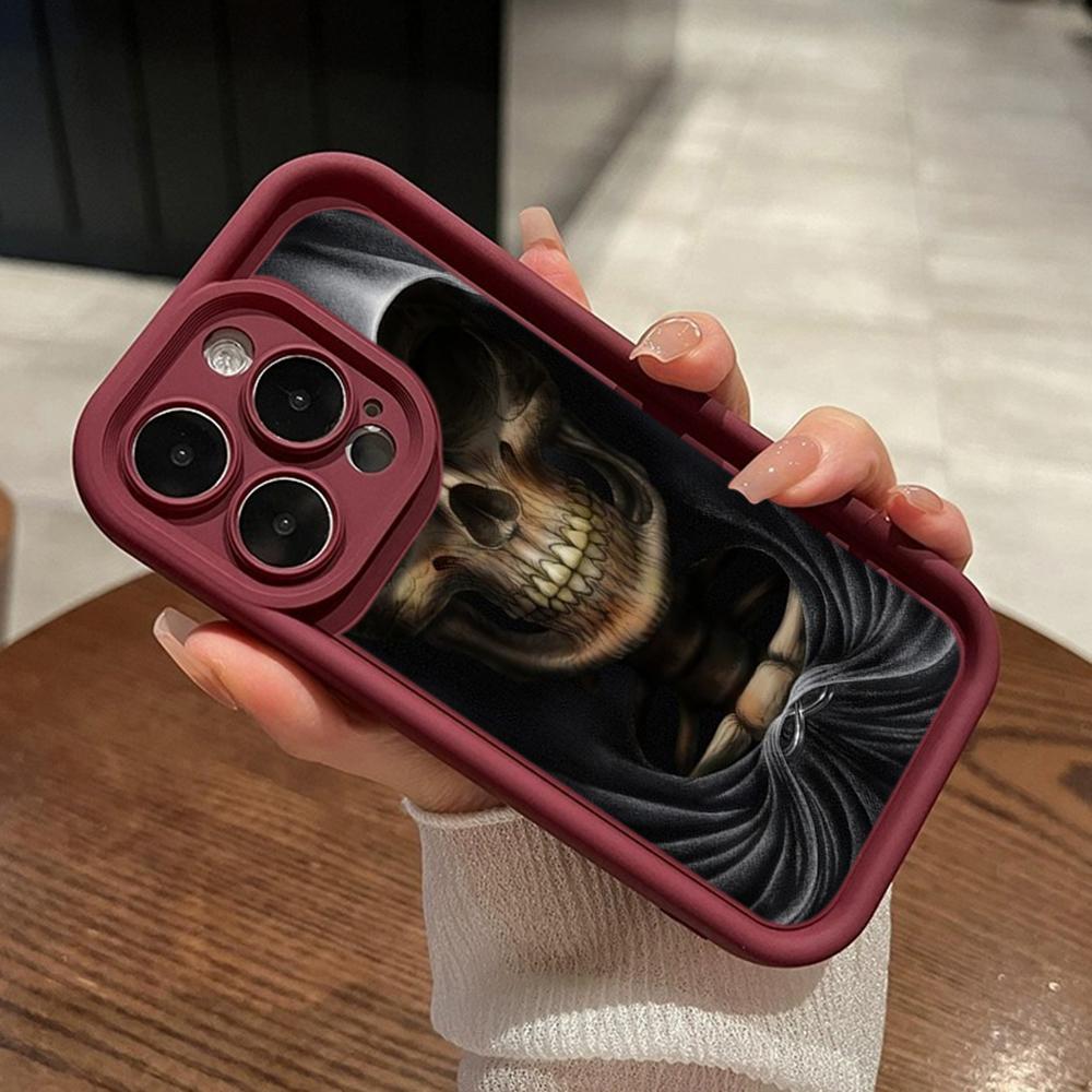 LZ13 Death Prayer Grim Reaper Skull силиконовый чехол для телефона Xiaomi 11 Lite 5G 14T Redmi 14C 13C A3 Note 12 11 9 10 13 Pro Plus противоударный задний чехол