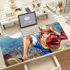 Anime Oone Ppiece Luffy Mouse Pad Anti Slip Rubber Edge Locked Thickened Laptop Gaming Desk Mat