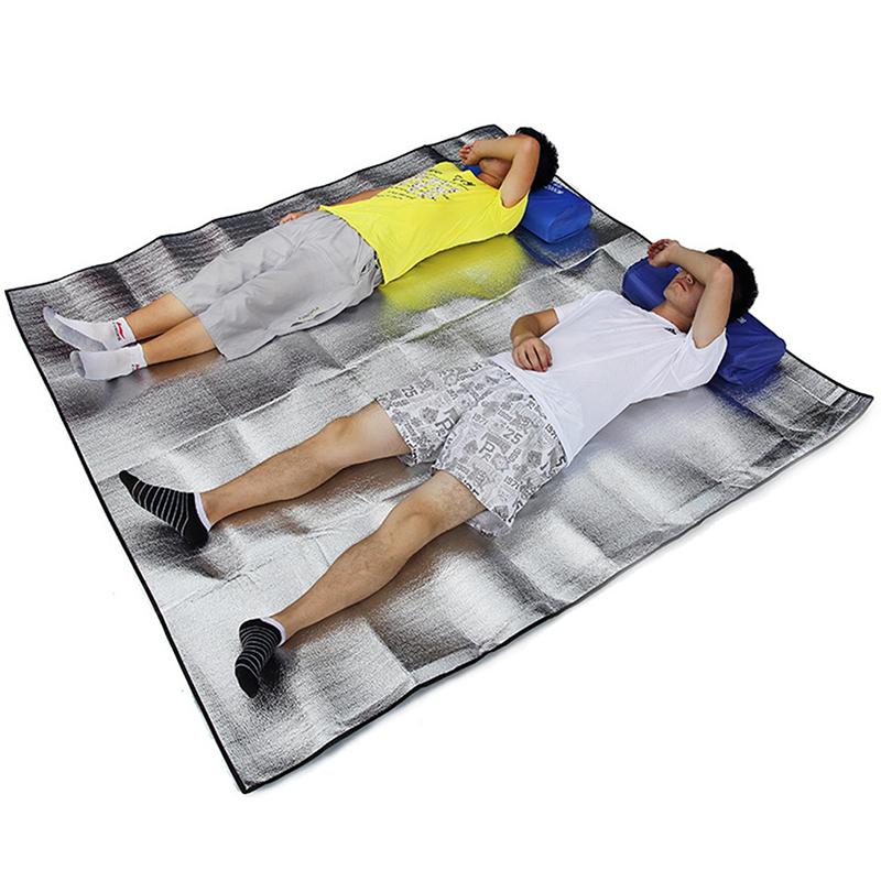 Camping Mat Tent Mattress Waterproof Aluminum Foil Foldable Eva Picnic Beach Pad