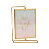 Modern Metal Photo Frame Rotating Photo Frame Ornament Elegant   Living Room