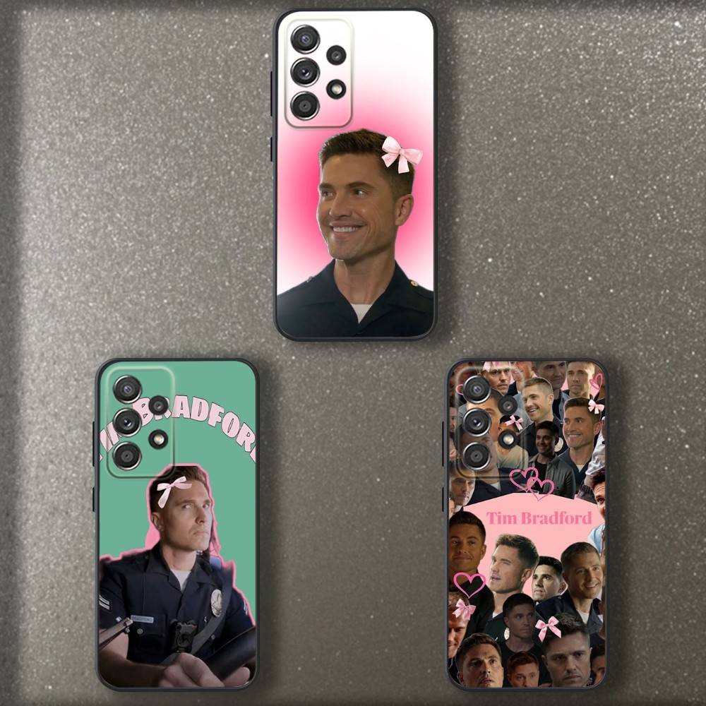 Tim B-Bradford R-Rookieds Phone Case For Samsung S 25,24,23,22,30,21,10,9,Ultra,Plus,Lite,FE,4,5 G Soft Black Case