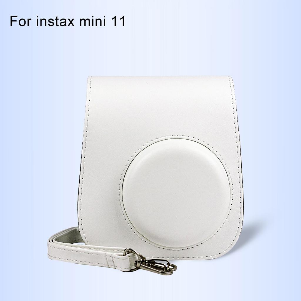 Instant Camera Case For Instax 11 Leather Bag Solid Color Case Protective