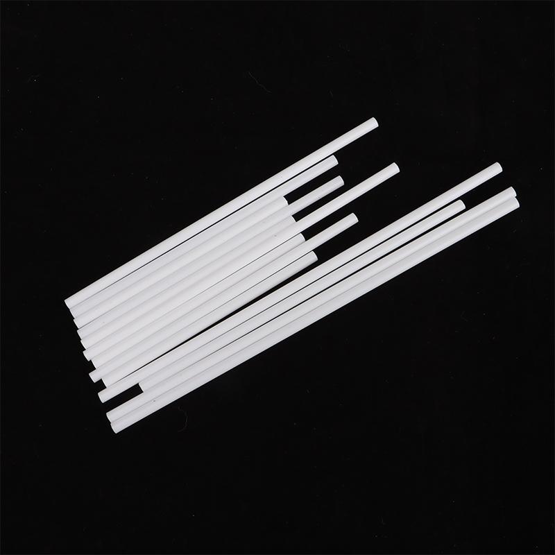 100Pcs 8/10/12/15Cm White Pp Solid Core Lollipop Sticks For Chocolate Candy Sticks Cake Pop Sticks Diy Baking Accessories
