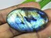 27X45X5MM Multi Fire Labradorite Oval Cabochon Loose Natural Gemstone 93Cts. SK-4005