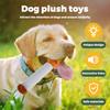 Dog Cigarette Toys Creative Cigar Interactive Plush Chewing Toy with Squeaky Sound Funny Puppies Toys for Small To Medium Breed