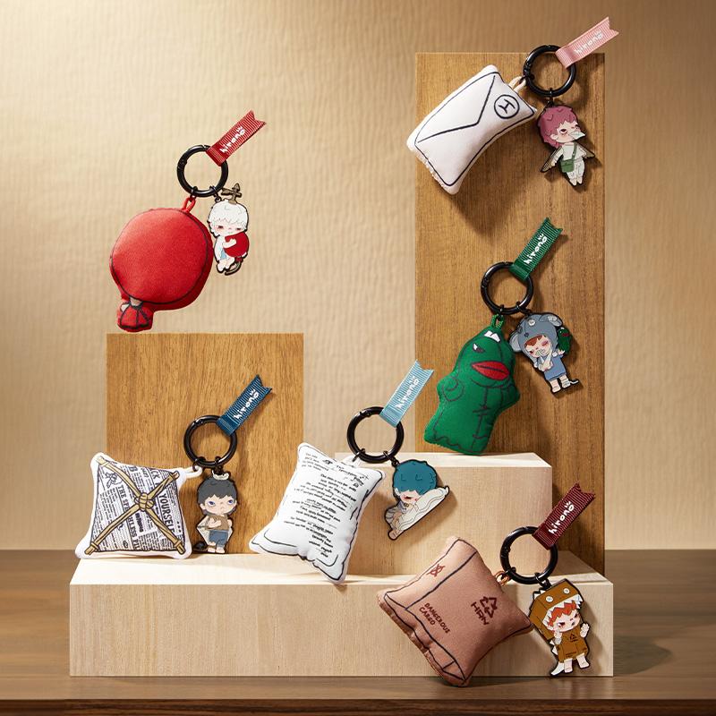 POP MART ХИРОНО ОНО Коллекция мимов Мистери Бокс Подвеска Блайнд Бокс Продукты, Один Мистери Бокс