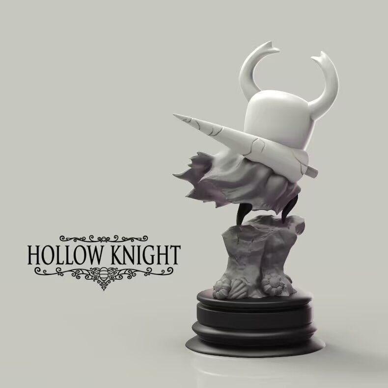 Hollow Knight - 10 см Маленький Рыцарь Аниме Модель Ручной Работы, Игровые Аксессуары, Шасси, Ручная Работа, Статуя ПВХ Модель