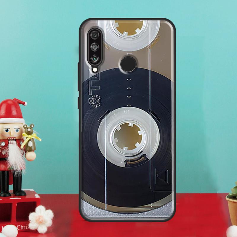 90s Retro Cassette Tape For Huawei Nova Y70 Y90 Y60 Y72 Y61 Y91 12s 12i 11i 7i 8i 9 10 SE P60 Pro P30 P40 Lite Case