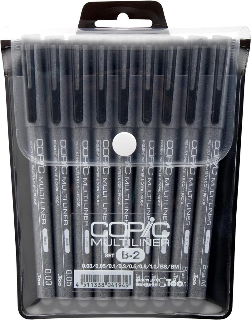 Copic Too Ciao DX Стартовый набор 72 Изготовлено в Многоцветный Иллюстрационный Маркер Сменные Чернила Коробка, Цвета, Япония, Маркеры, Ручки,