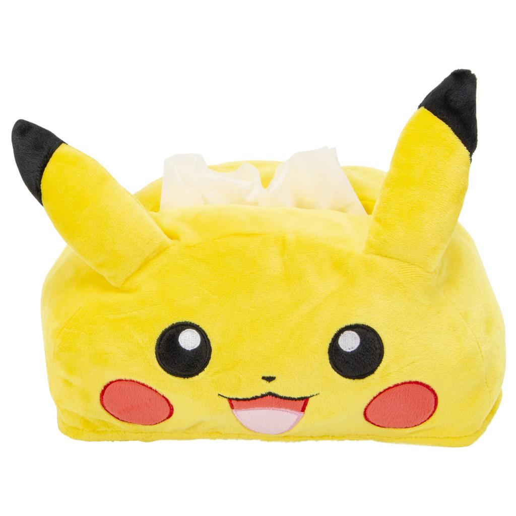 MORIPiLO Morishita Tissue Case Pokemon Pikachu Yellow 25cm Fluffy Material Stuffed Toy Cover Character Goods Pokemon 4620301 Approx.