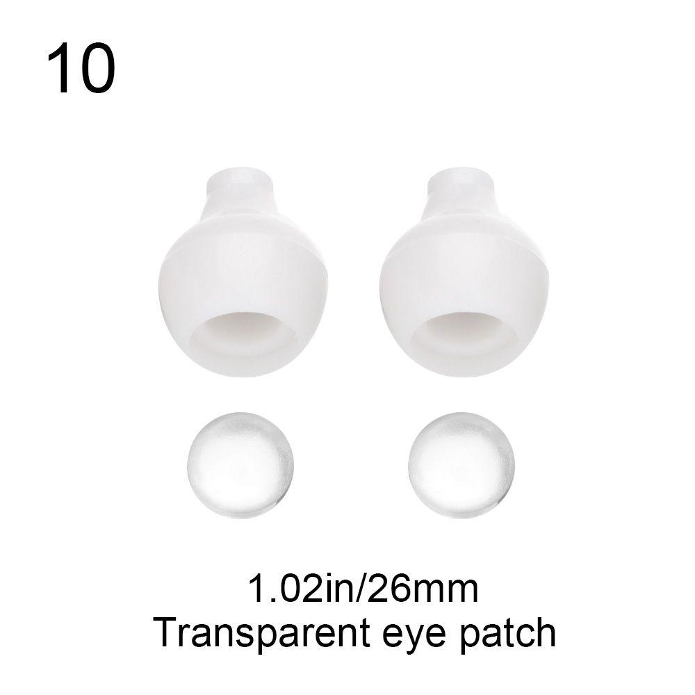 Quality Accessories DIY Acrylic Doll Eyes Eyeball Toy Transparent&Black Eye Patch Sticking Mud Clay