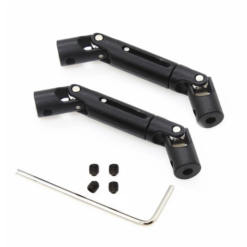 2pcs Metal Drive Shaft Driveshaft For WPL C14 C24 C34 MN D90 D91 D96 D99 D99S MN90 MN98 MN99S RC Car Upgrades Parts Accessorie